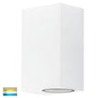 HV3632T-WHT - Accord White TRI Colour Up & Down LED Wall Light