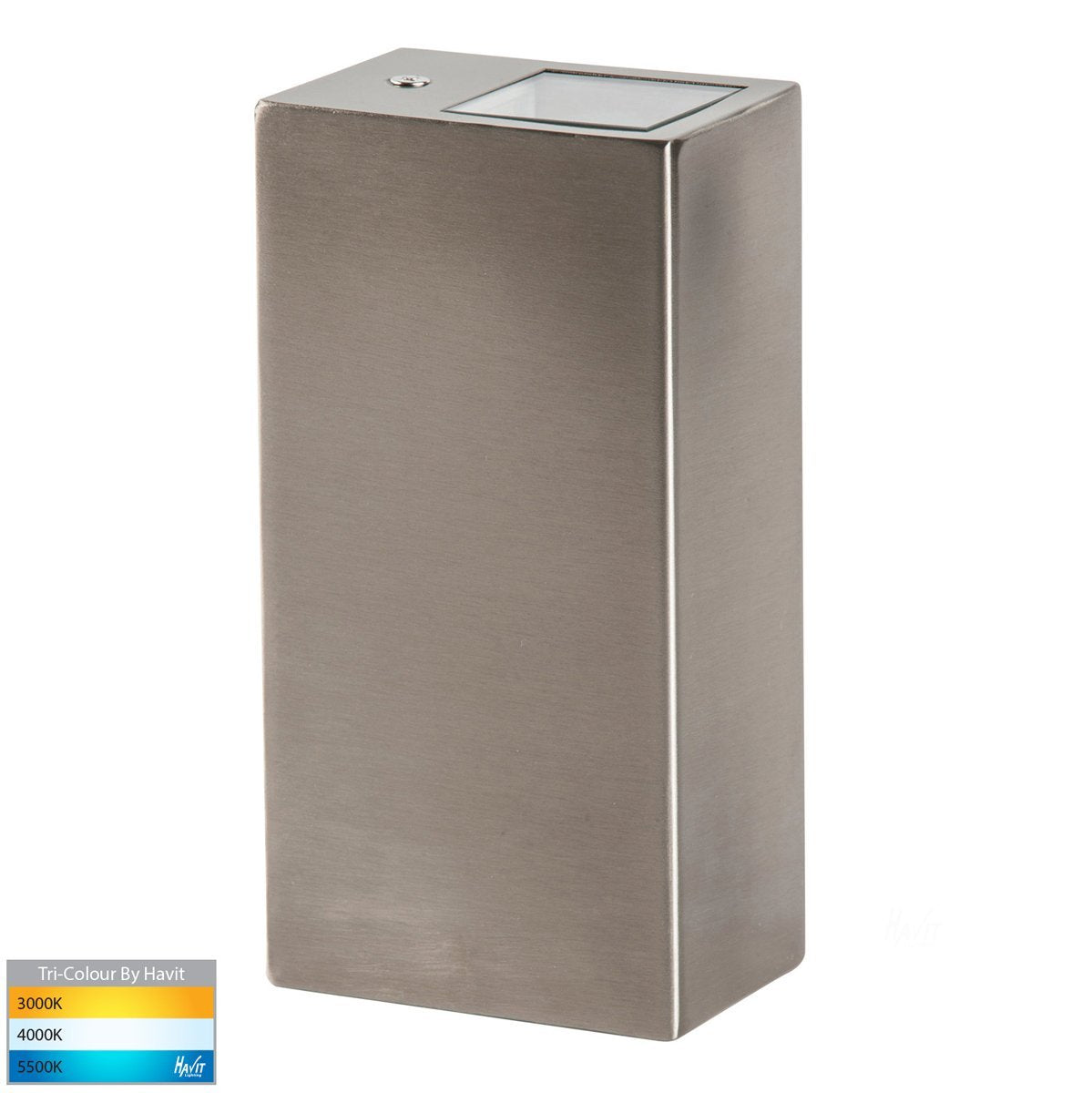 Veldi GU10 316 Stainless Steel Square Up and Down Wall Light