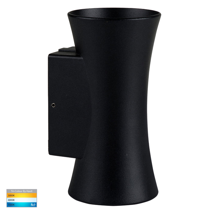 HV3635T-BLK - Savannah Black Up & Down LED Wall Light
