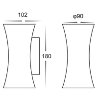 Thumbnail for HV3635T-WHT Dimensions