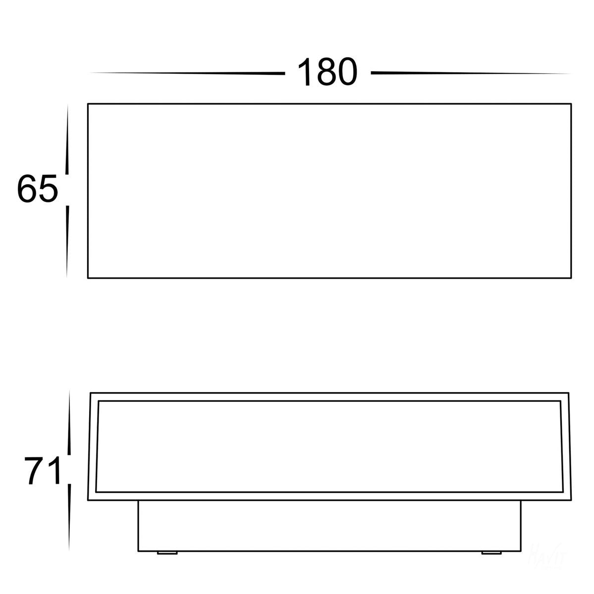 HV3639 Dimensions