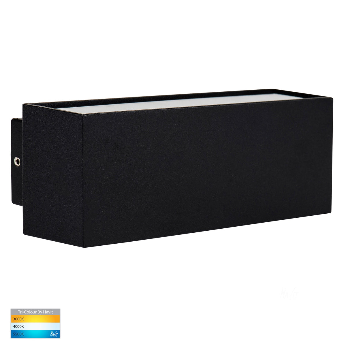 HV3639T-BLK - Blokk Black Up & Down LED Wall Light