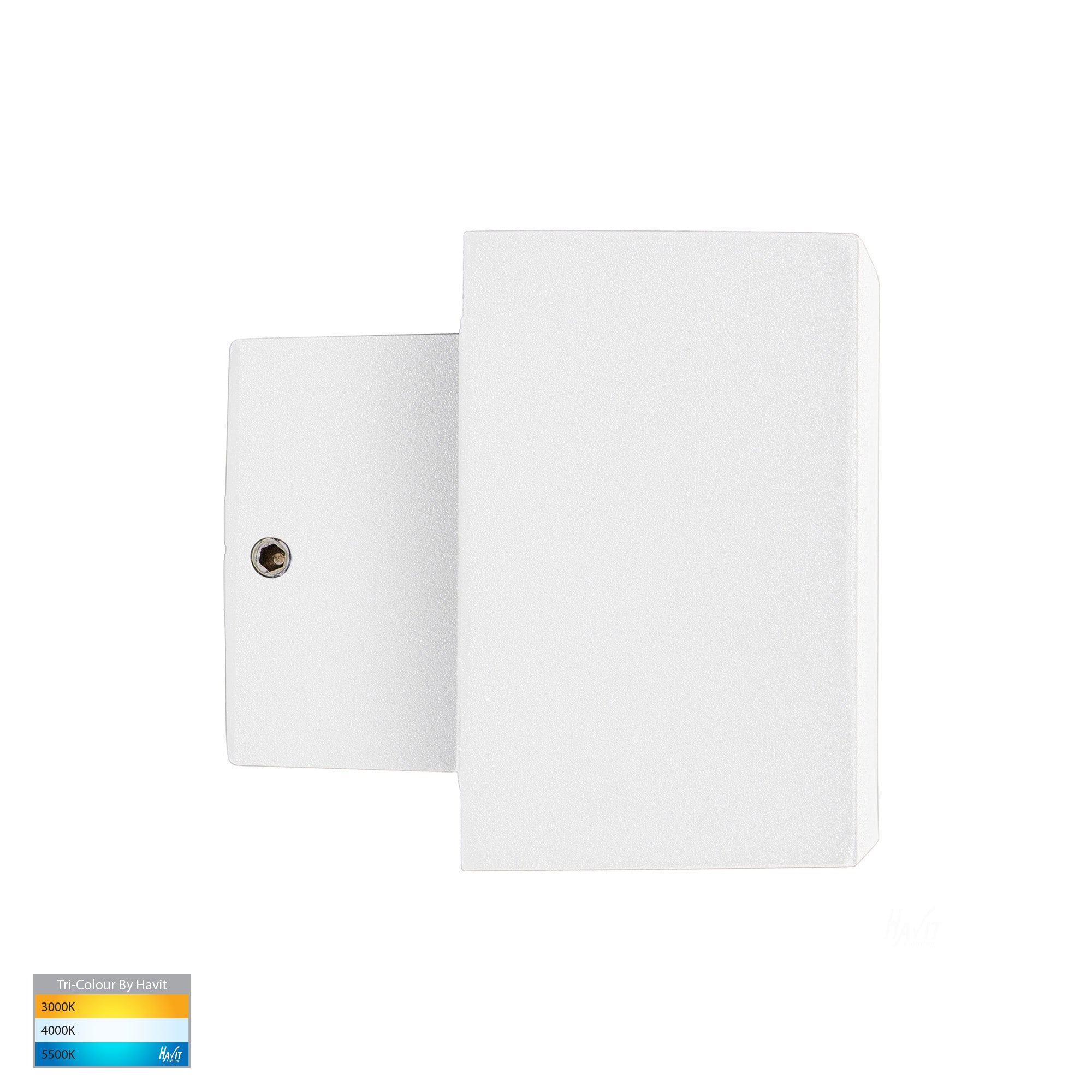 HV3639T-WHT -  Blokk White Up & Down LED Wall Light