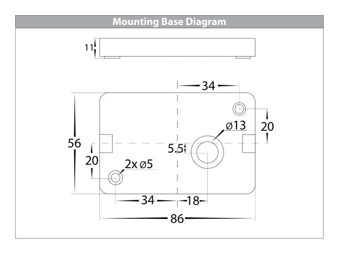 HV3646T-WHT - Essil White Up & Down LED Wall Light