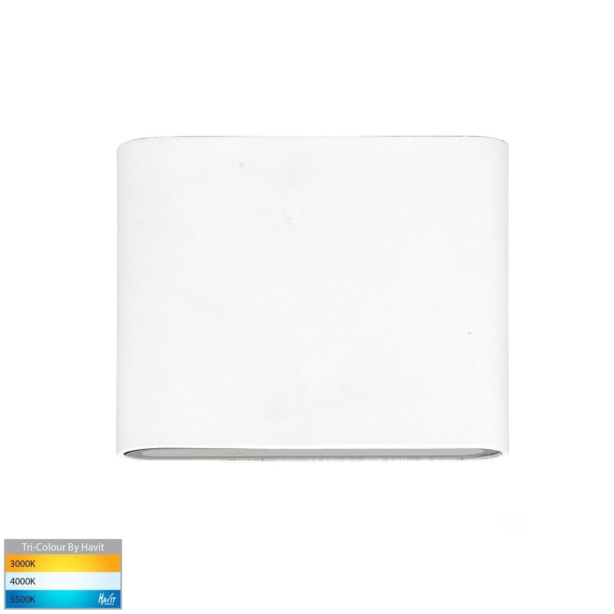 Lisse 12v DC 2 x 3w Tri-Color LED White Up and Down Wall Light