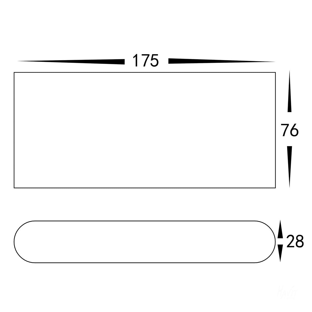 HV3643 Dimensions