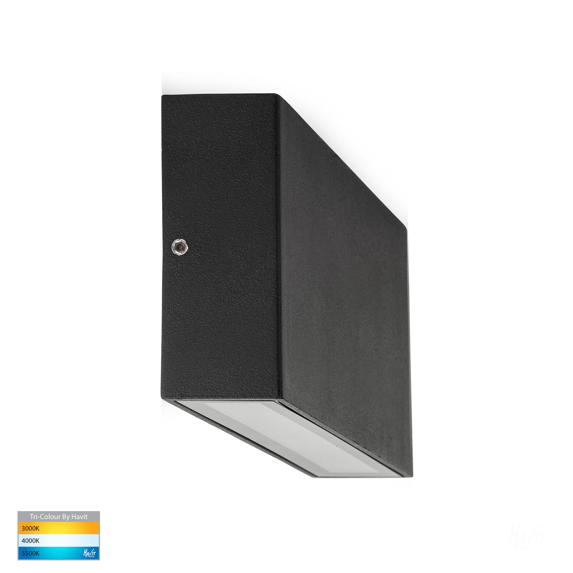 HV3645T-BLK - Essil Black Fixed Down LED Wall Light