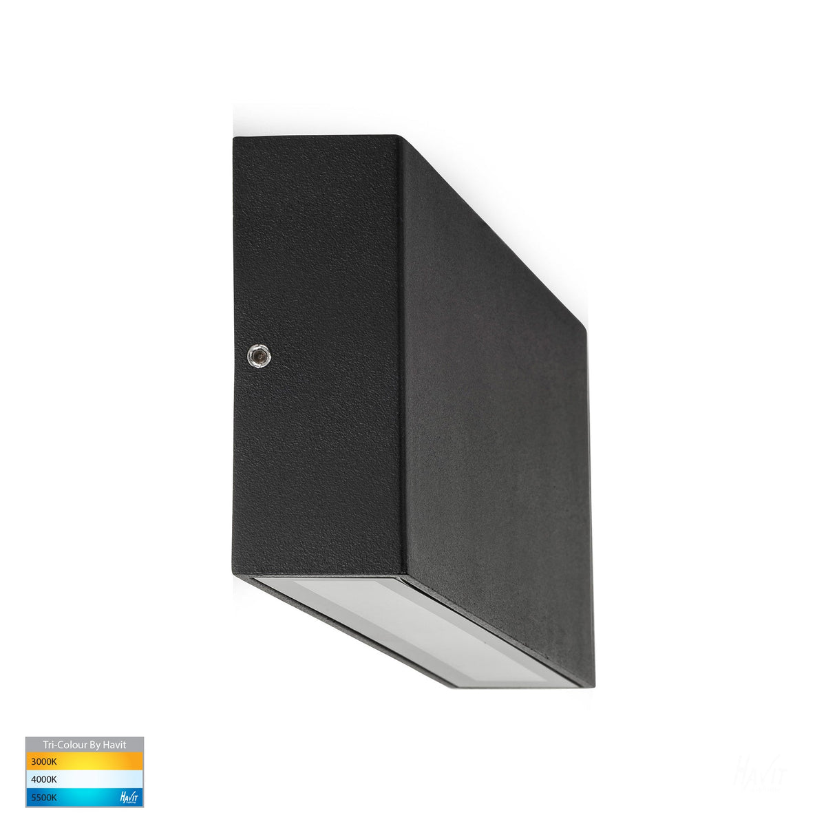 HV3645T-BLK - Essil Black Fixed Down LED Wall Light