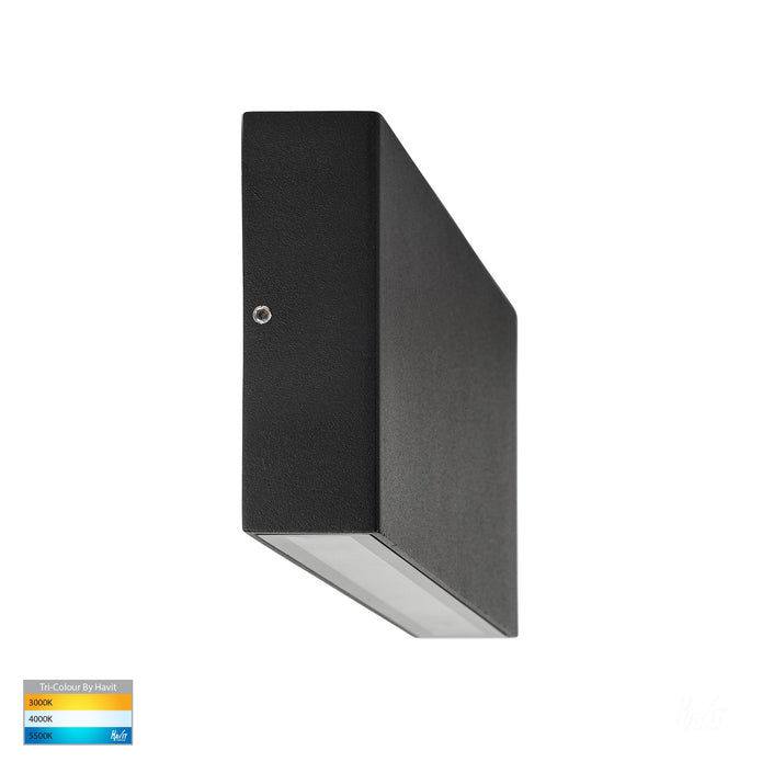 HV3646T-BLK - Essil Black Up & Down LED Wall Light