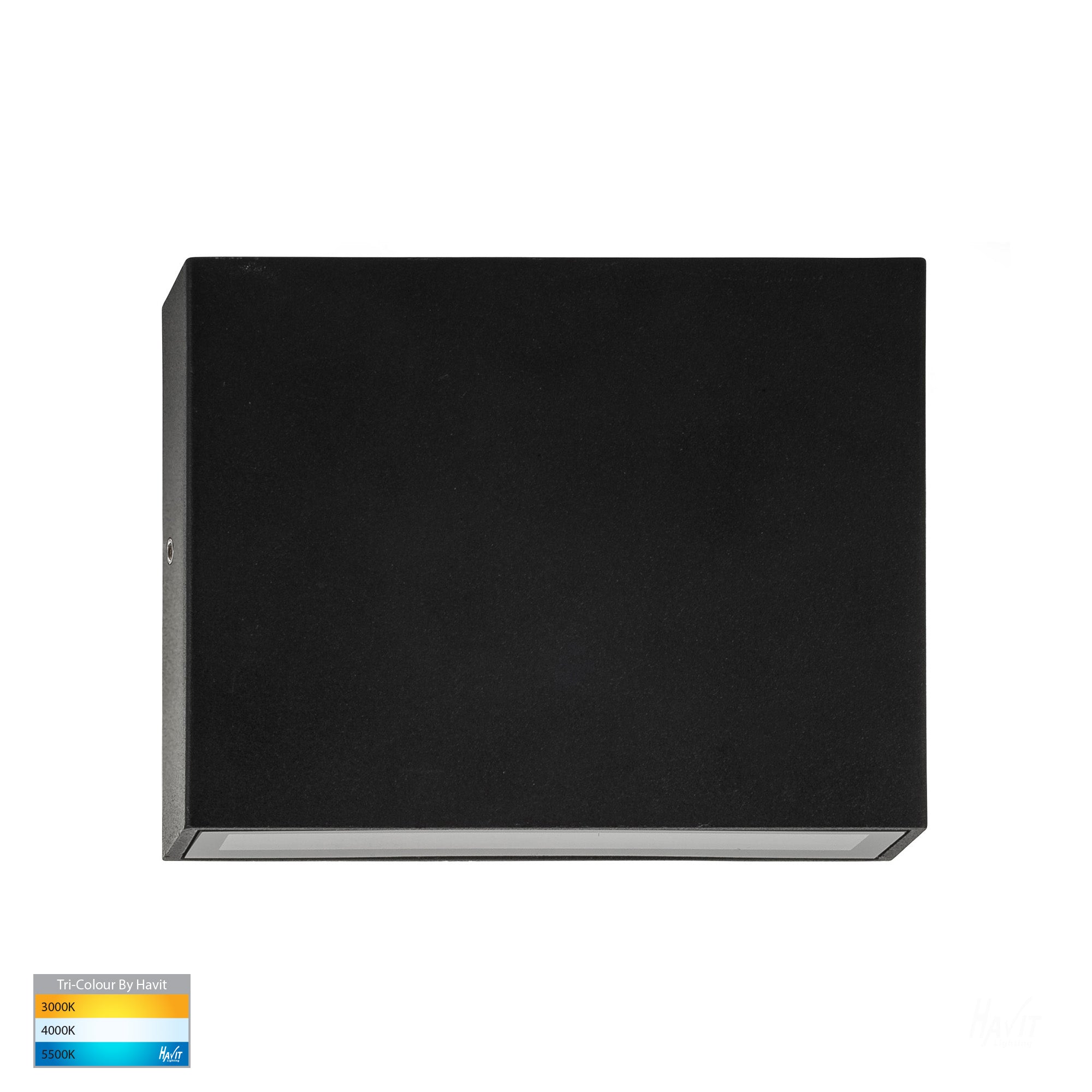 HV3646T-BLK - Essil Black Up & Down LED Wall Light