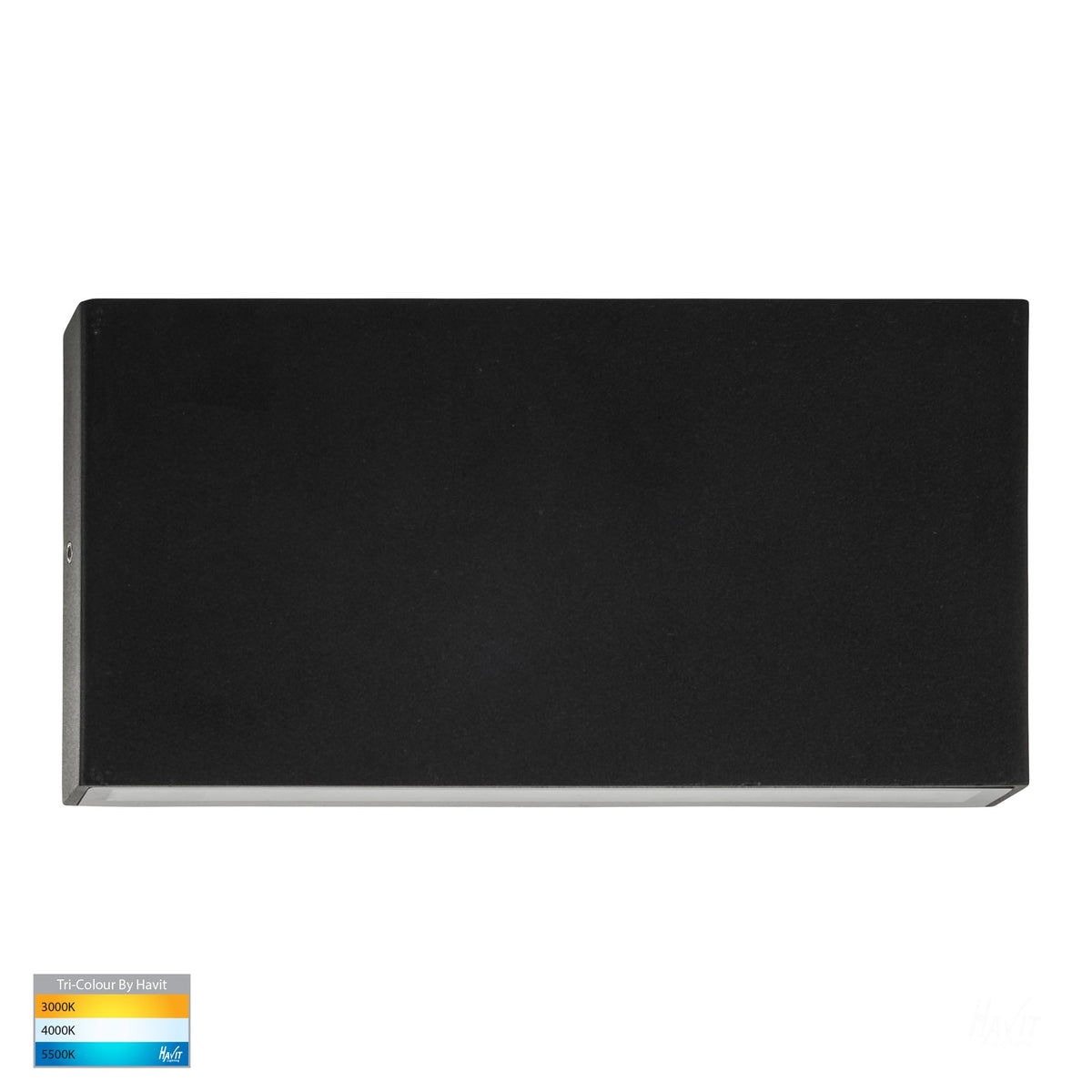 HV3648T-BLK - Essil Black Up & Down LED Wall Light