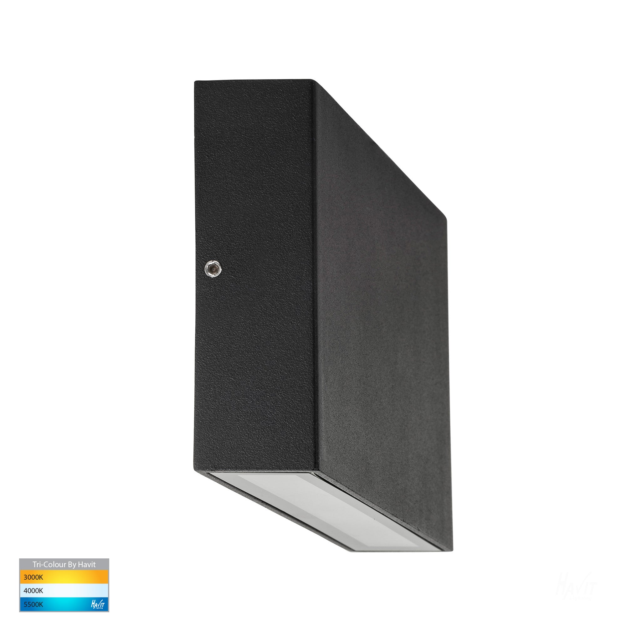 HV3648T-BLK - Essil Black Up & Down LED Wall Light