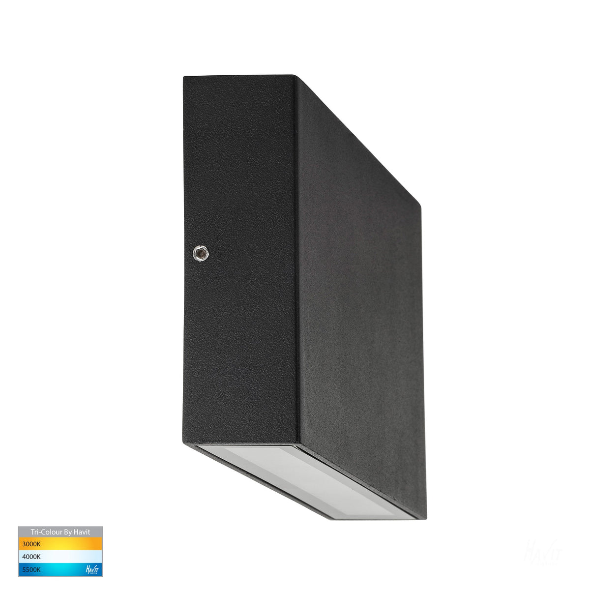 HV3648T-BLK - Essil Black Up & Down LED Wall Light