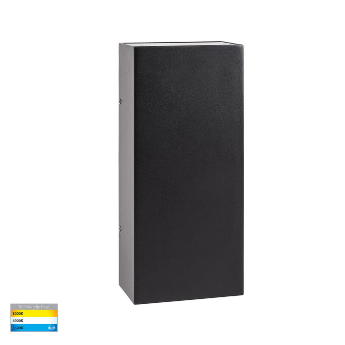 HV3650T-BLK - Essil Black Up & Down LED Wall Light