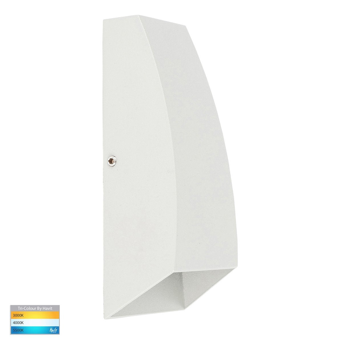 Cono 2 x 3w Tri-Color LED White Up and Down Wall Light