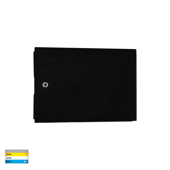 HV3657T-BLK - Siena Black LED Up & Down Wall Light