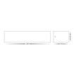 HV3657T-BLK - Siena Black LED Up & Down Wall Light