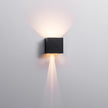 HV3658T-BLK-SQ | HV3658T-BLK-SQ-12V - Versa Black Square Up & Down Wall Light