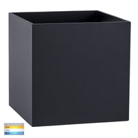 Thumbnail for Versa Square 2 x 3w Tri-Color LED Black Up and Down Wall Light