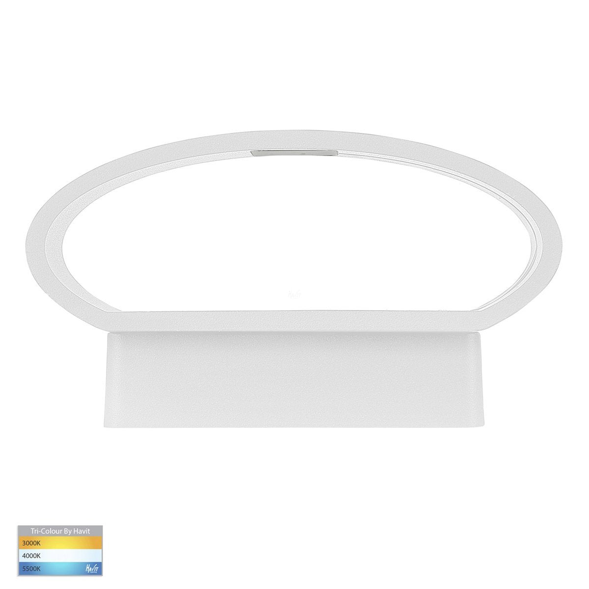 Luxe 9w Tri-Color LED White Up and Down Wall Light