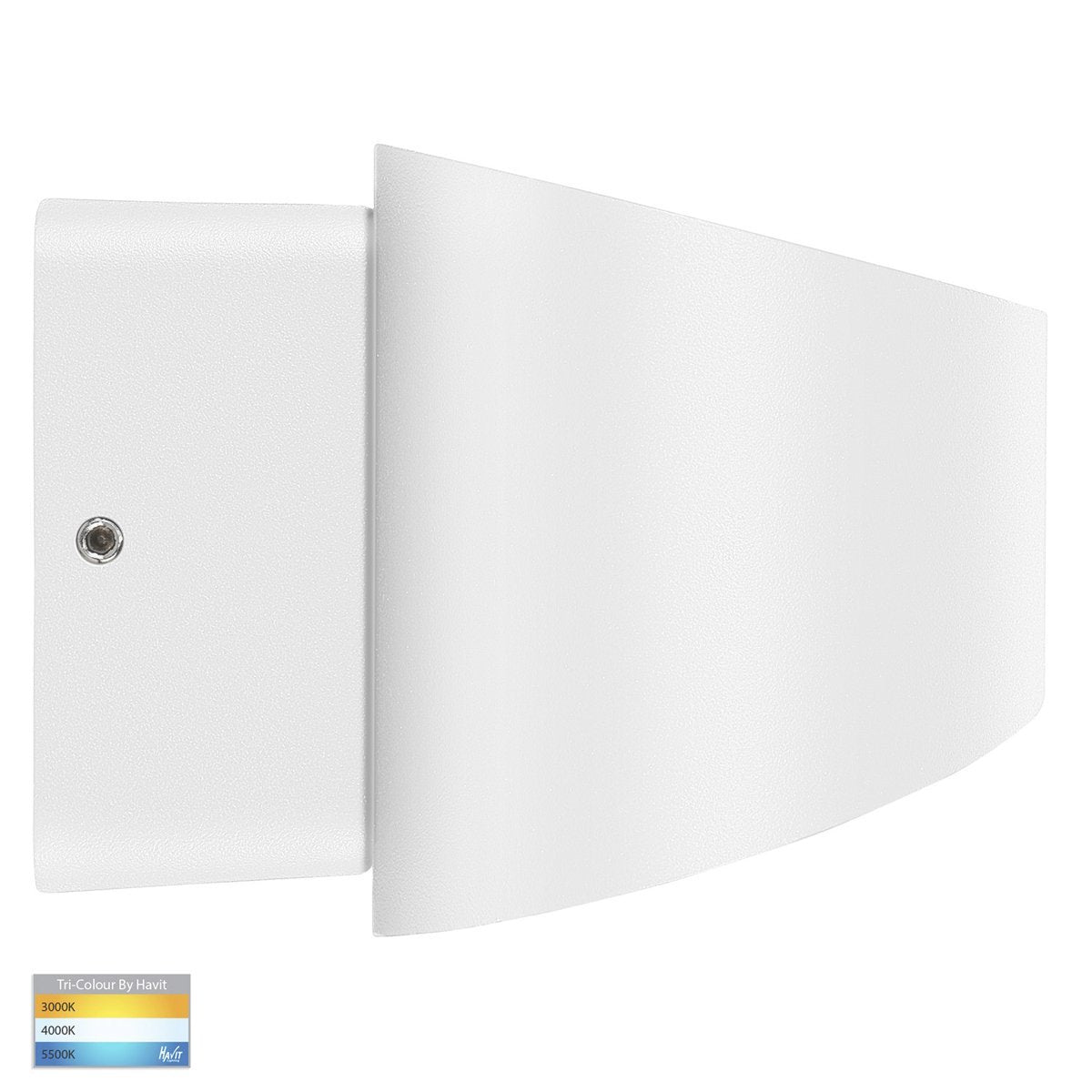 Luxe 9w Tri-Color LED White Up and Down Wall Light