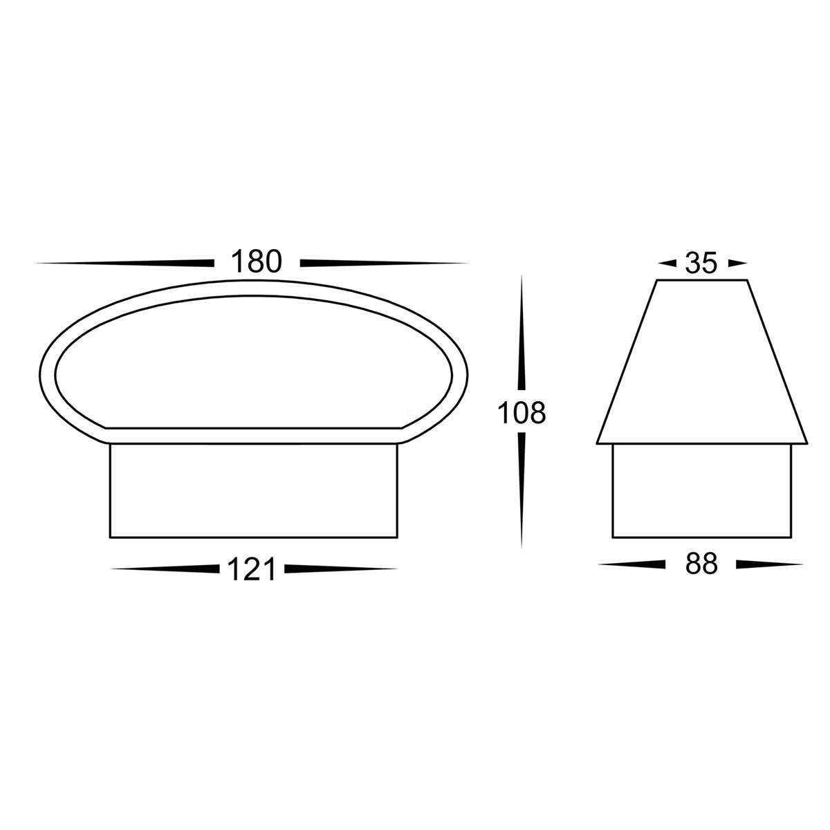 HV3661 Dimensions