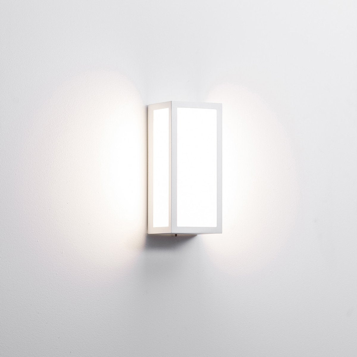 Jasper 12w Tri-Color LED White Wall Light