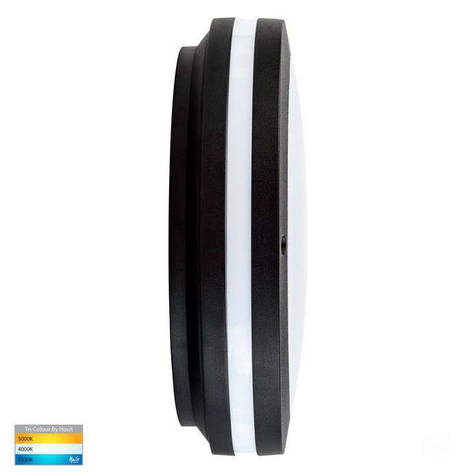 HV3670T-BLK - Stor Black LED Bunker Light