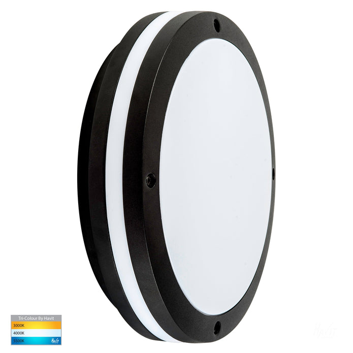 HV3670T-BLK - Stor Black LED Bunker Light