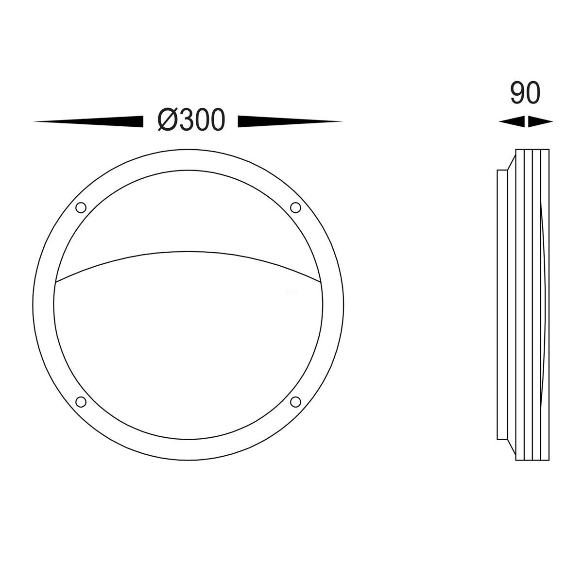 HV3671 Dimensions