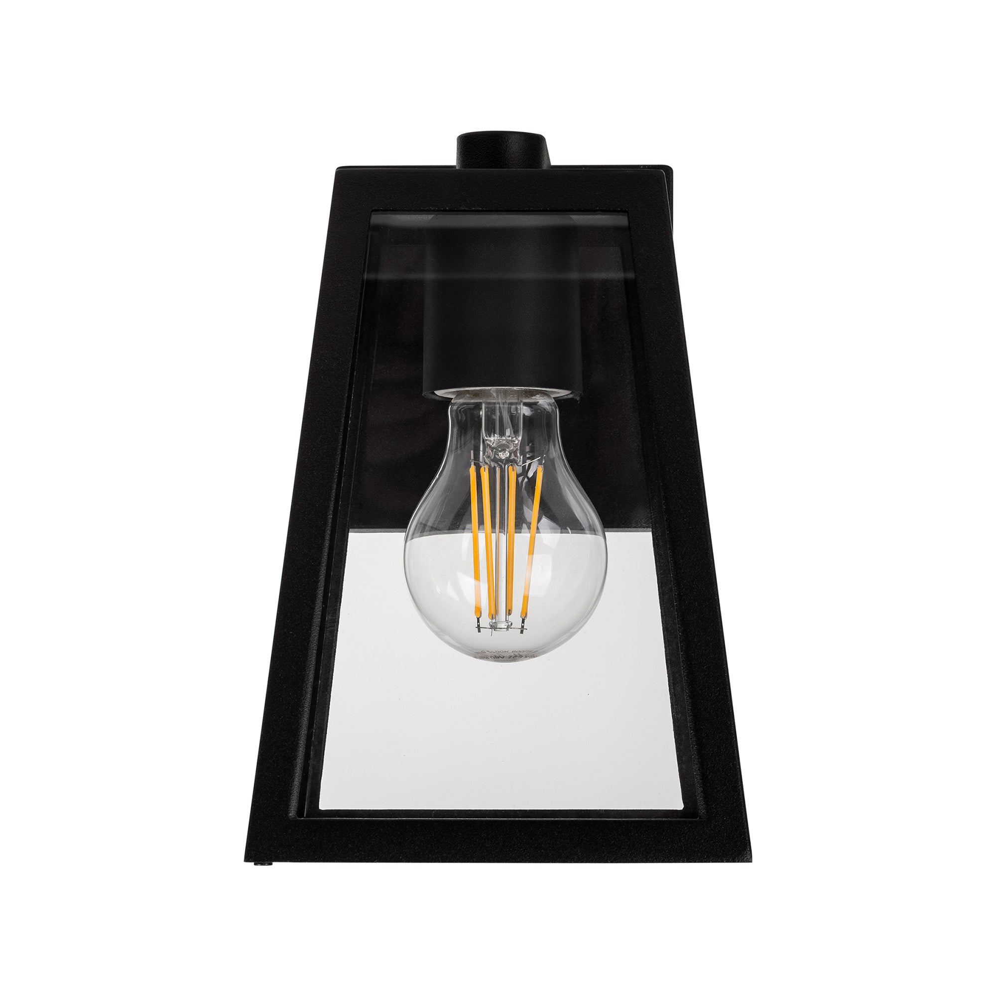 HV3672W-BLK - Licht Aluminium Black Wall Light