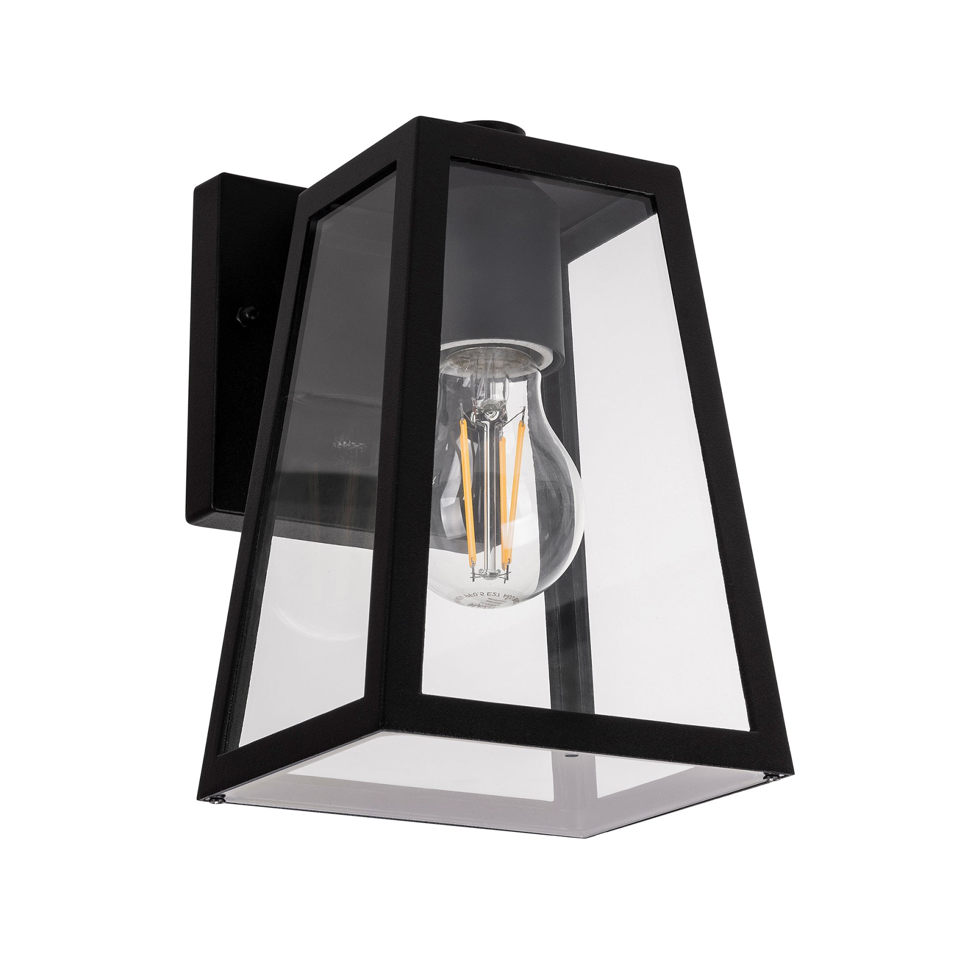 HV3672W-BLK - Licht Aluminium Black Wall Light