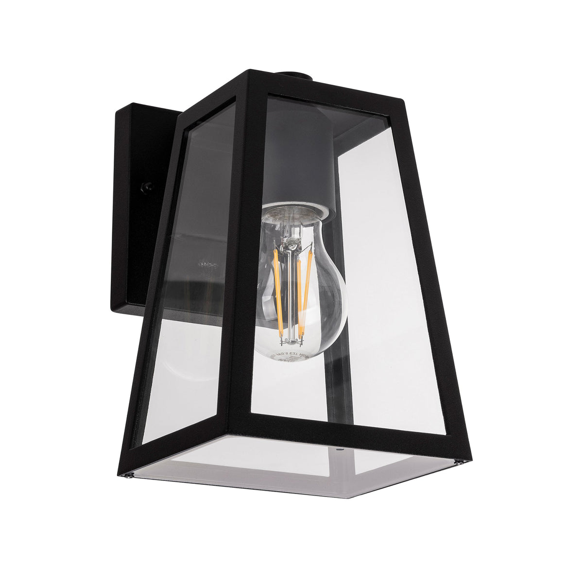 HV3672W-BLK - Licht Aluminium Black Wall Light