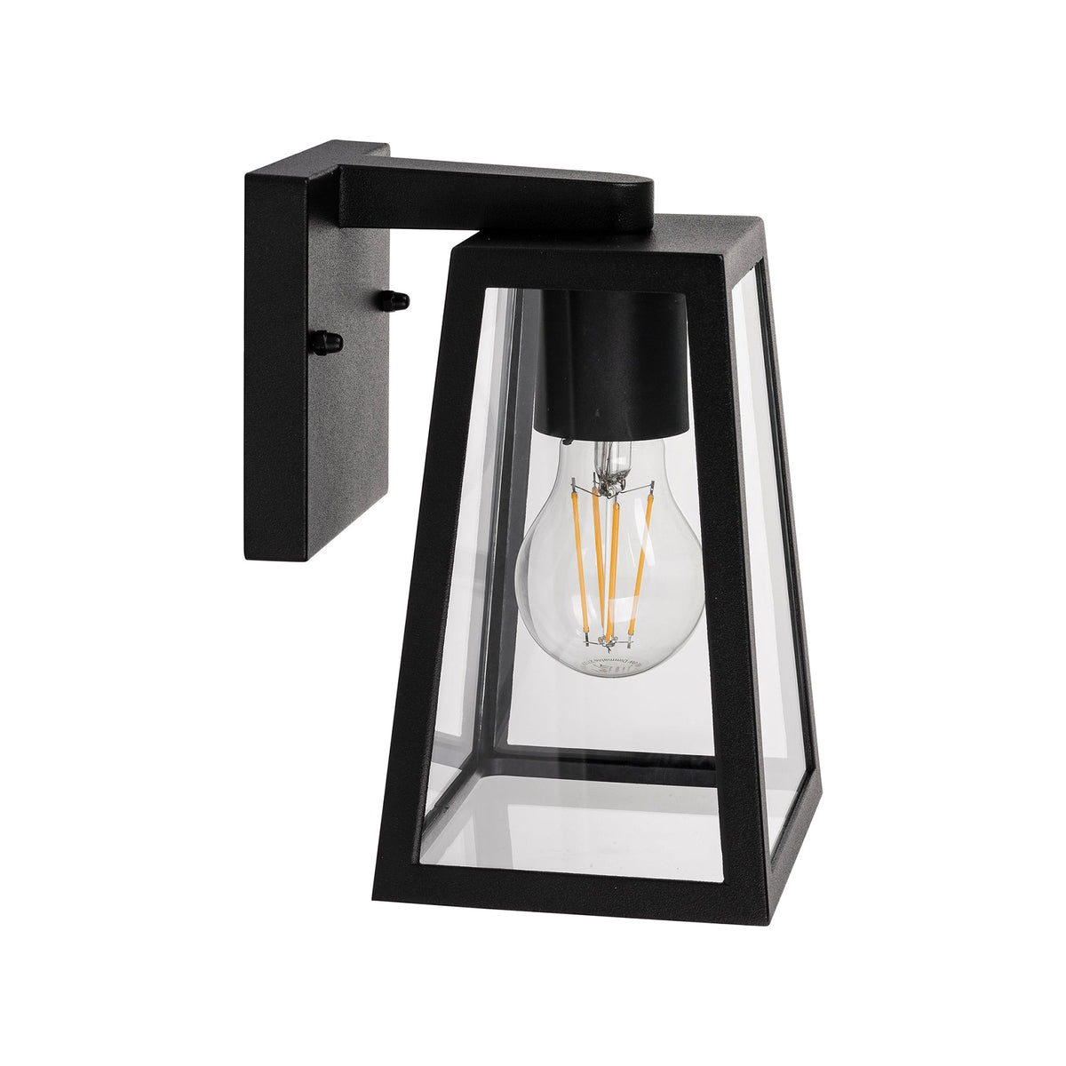 HV3672W-BLK - Licht Aluminium Black Wall Light