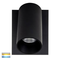 Thumbnail for Revo 9w Tri-Color LED Black Single Adjustable Wall Light