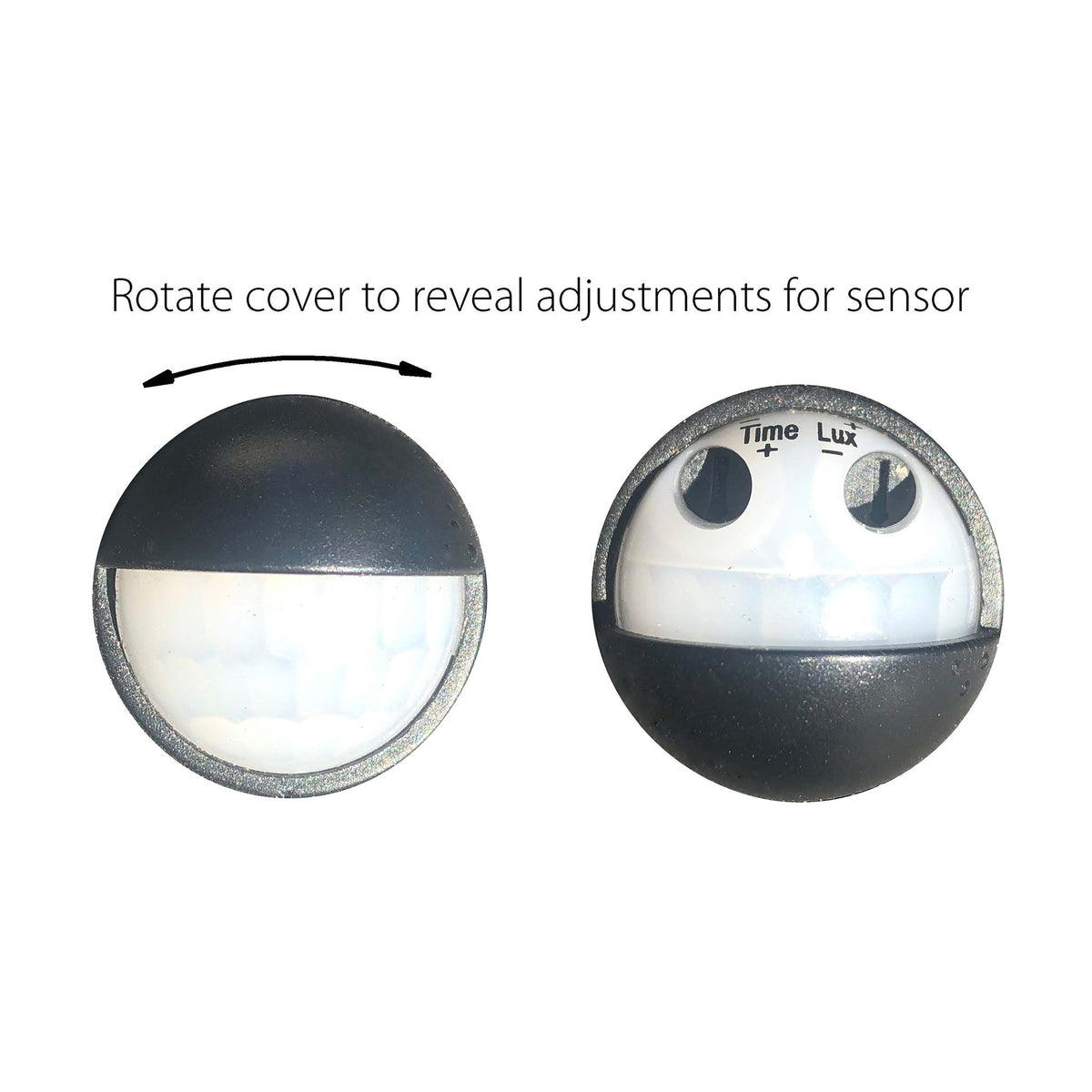 HV3684T-WHT - Revo White Double Adjustable Wall Light With Sensor