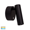 HV3689T-BLK - Lesen Black Single Adjustable Wall Light