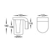 HV3691T-WHT-240V - Otaner White LED Wall Light