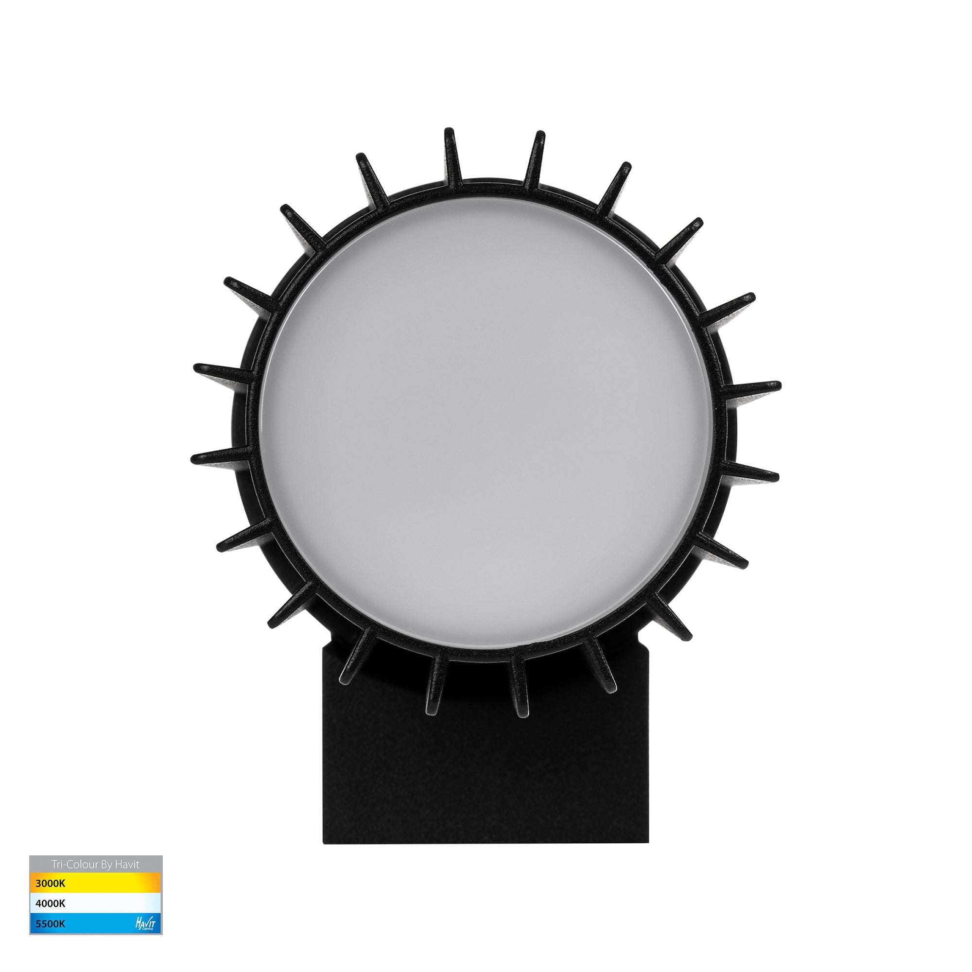 HV3693T-BLK - Tenac Aluminium Black Wall Light