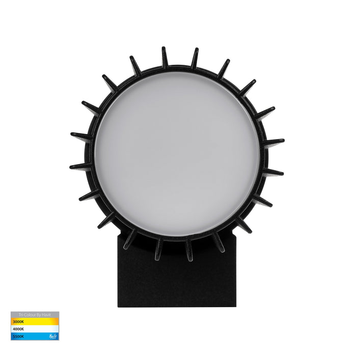 HV3693T-BLK - Tenac Aluminium Black Wall Light