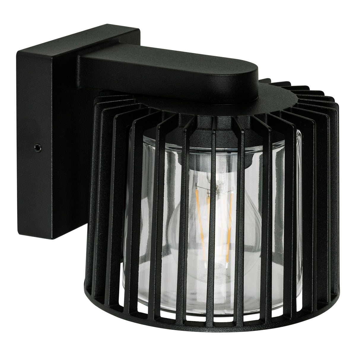 HV3694W-BLK - Lumo Aluminium Black Wall Light