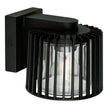 HV3694W-BLK - Lumo Aluminium Black Wall Light