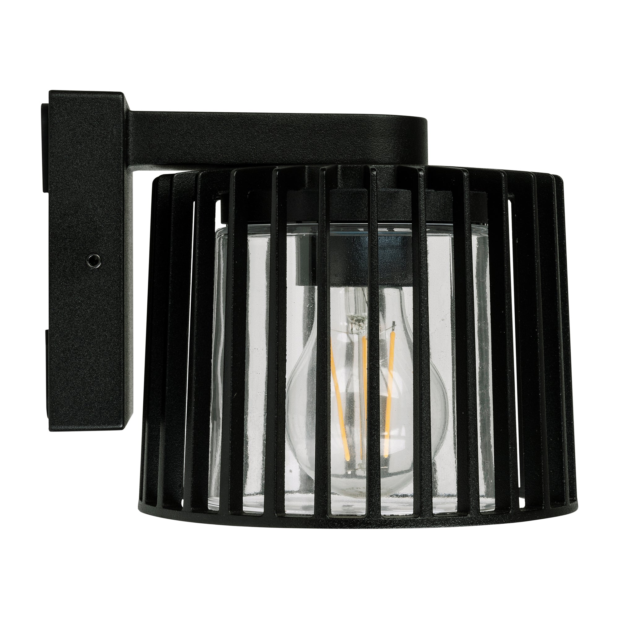 HV3694W-BLK - Lumo Aluminium Black Wall Light