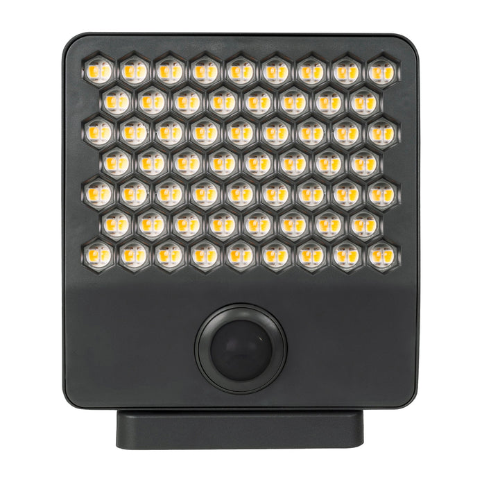 HV3722N-GRY-PIR - Favo Aluminium Grey LED Floodlight with Sensor