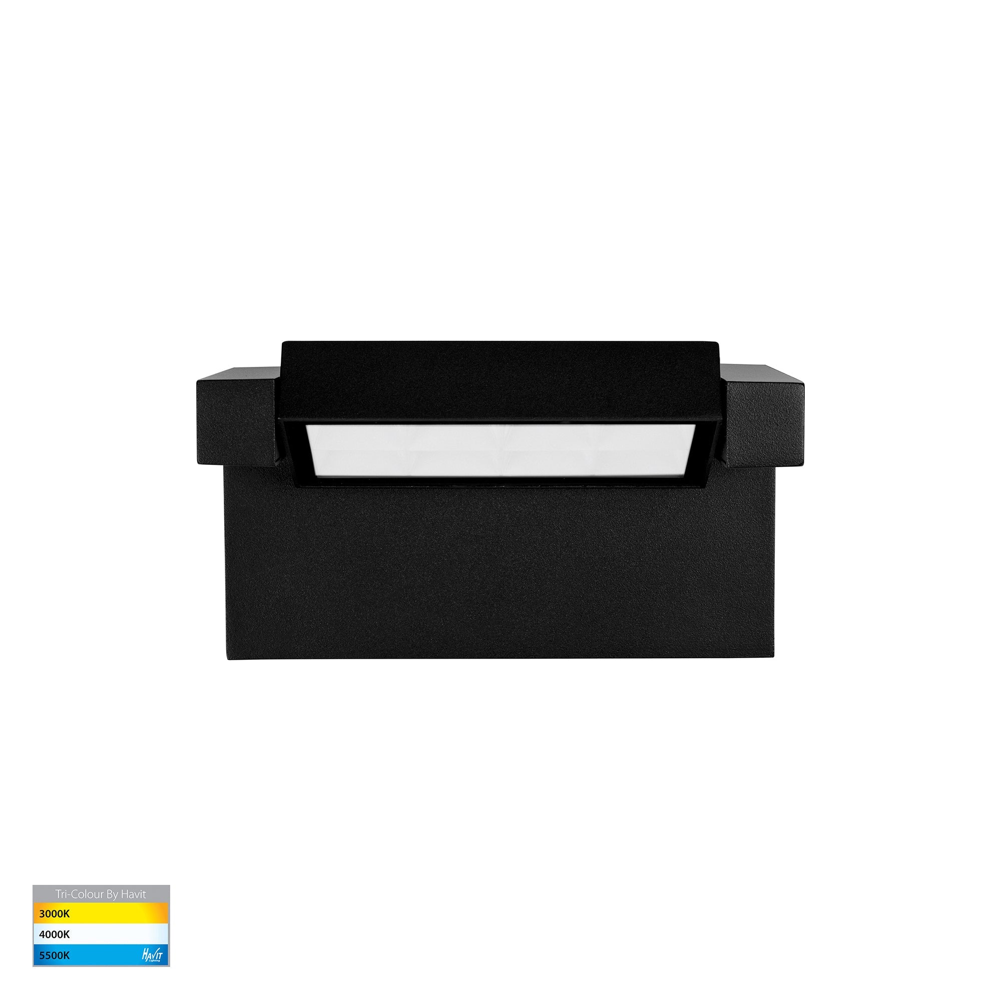 HV3731T-BLK - Locu Aluminium Black 12w Adjustable LED Floodlight