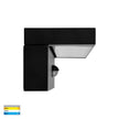 HV3732T-BLK-PIR - Locu Aluminium Black Adjustable 24w LED Floodlight with Sensor
