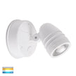 HV3791T-WHT - Focus Polycarbonate White Single Adjustable Spot Light