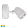 HV3791T-WHT - Focus Polycarbonate White Single Adjustable Spot Light