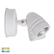 HV3794T-WHT - Focus Polycarbonate White Double Adjustable Spot Light With Sensor