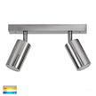 HV4001T-2-TTM - Tivah Titanium Aluminium 2 Light TRI Colour LED Bar Lights